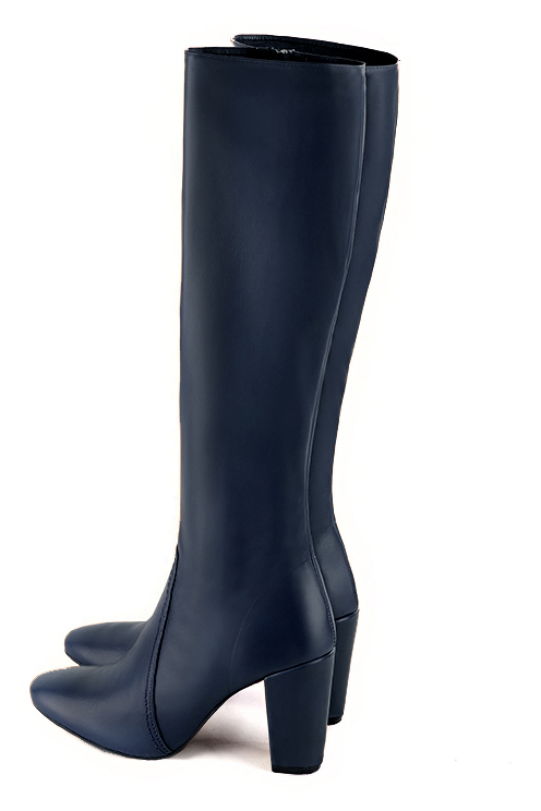 Bottes daim bleu outlet marine